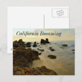 California Dreaming Postkarte (Vorne/Hinten)