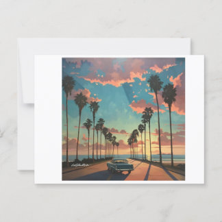 California Dreaming Postkarte