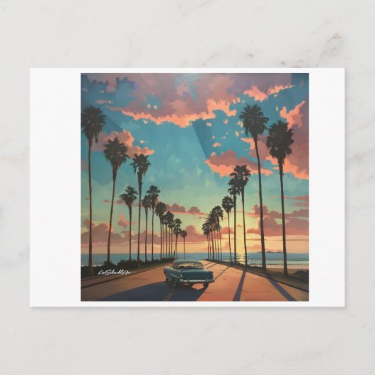 California Dreaming Postkarte (Vorderseite)