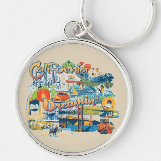 California Dreaming Schlüsselanhänger (Vorne)