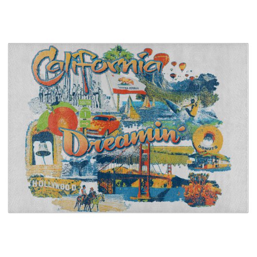 California Dreaming Schneidebrett (Vorderseite)