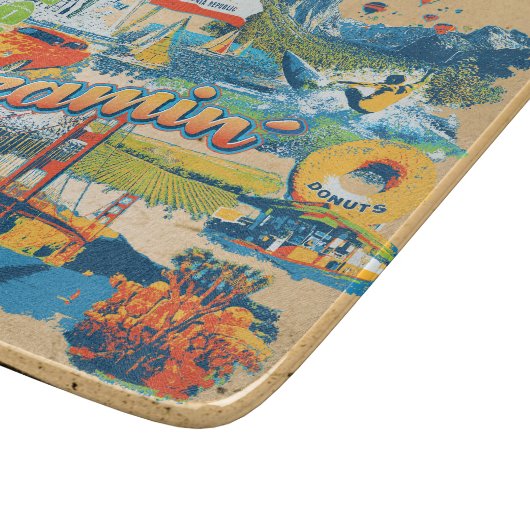 California Dreaming Schneidebrett (Ecke)