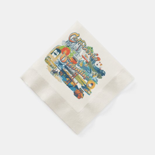 California Dreaming Serviette (Ecke)
