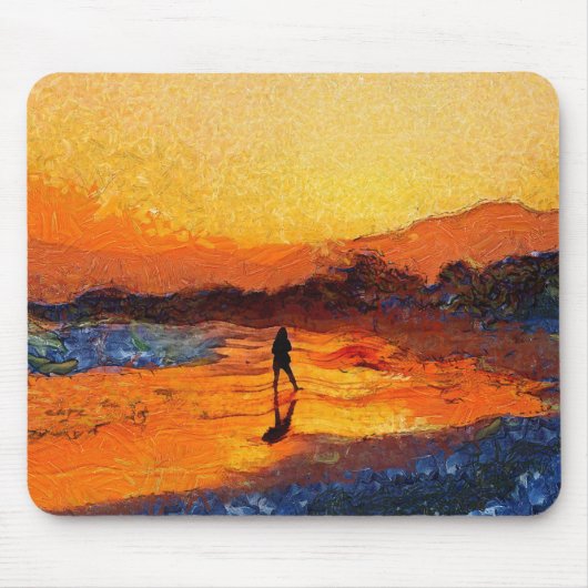 California Dreaming Sunset Mousepad (Vorne)