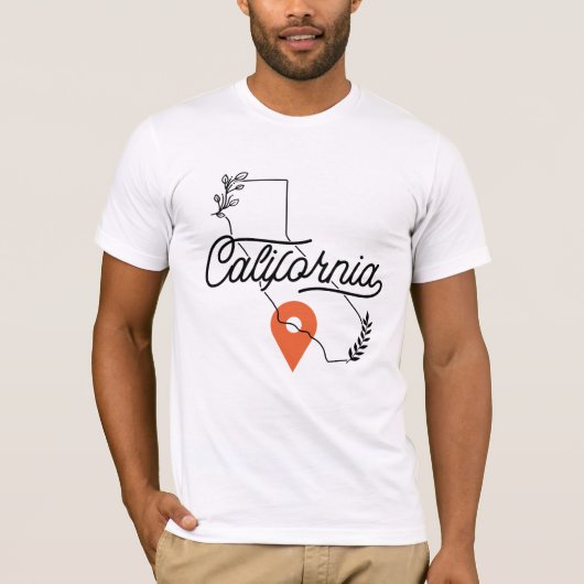 "California Dreaming'' T-shirt (Vorderseite)