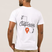 "California Dreaming'' T-shirt (Rückseite)