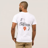 "California Dreaming'' T-shirt (Schwarz voll)