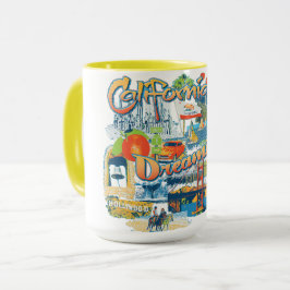 California Dreaming Tasse