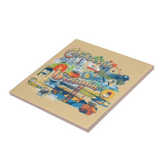 California Dreaming Wohngestaltung Fliese (Seite)