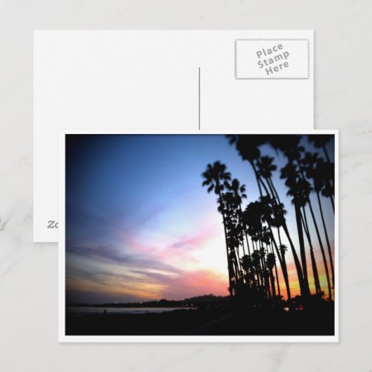 California Dreams Postkarte (Vorne/Hinten)