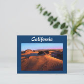 California Dunes Postcard Postkarte (Stehend Vorderseite)