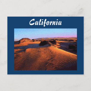 California Dunes Postcard Postkarte