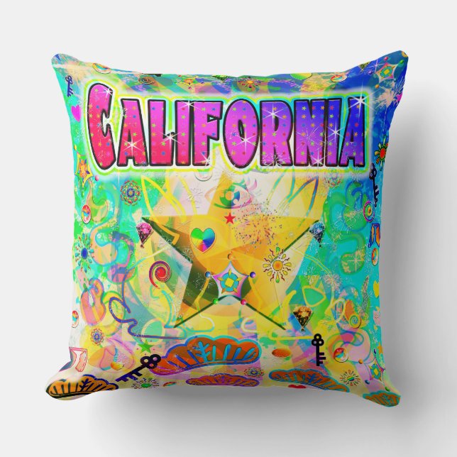 California Epoch Hour Pillow Kissen (Vorderseite)