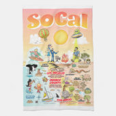 California Eternal Summer Towel Geschirrtuch (Vertikal)