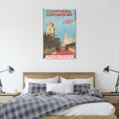 California Expositions-Poster #1 Leinwanddruck (Insitu (Schlafzimmer))