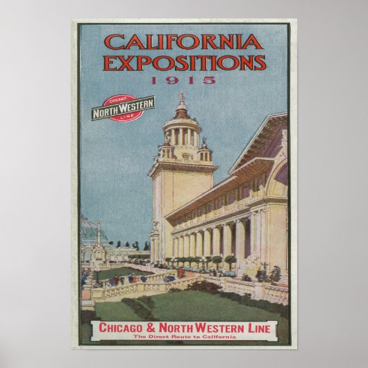 California Expositions Poster #2 (Vorne)