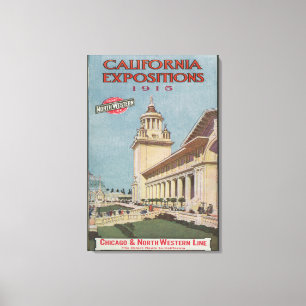 California Expositions Poster #2 Leinwanddruck
