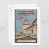 California Expositions Poster #2 Postkarte (Vorne/Hinten)
