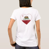 California Fahnensee T-Shirt (Rückseite)