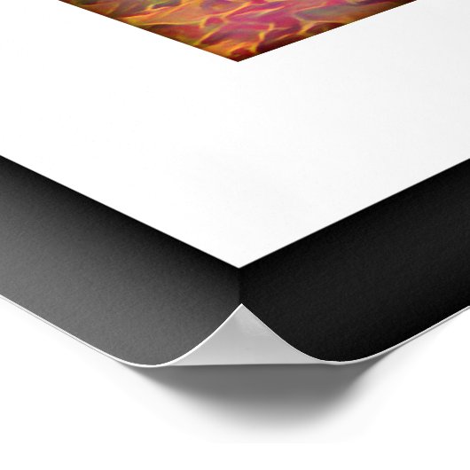 California Fantasy Seashore Poster (Ecke)