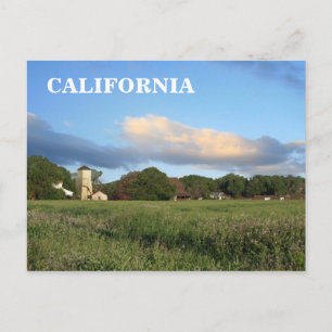 California Farm, Postcard Postkarte