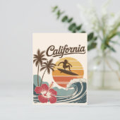 California Feiertagspostkarte (Stehend Vorderseite)