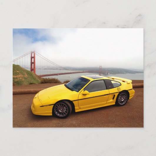 California Fiero Postcard Postkarte (Vorderseite)