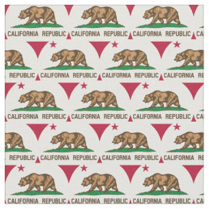 California Flag & America Staat Fabric/USA mode Stoff