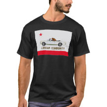 California Flag Corvair Cabrio Shirt