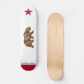 California Flag - Deconstructed Skateboard (Vorderseite)