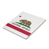 California Flag Fliese (Seite)