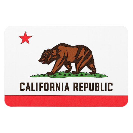 CALIFORNIA FLAG Magnet (Horizontal)