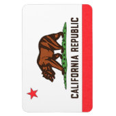 CALIFORNIA FLAG Magnet (Vertikal)