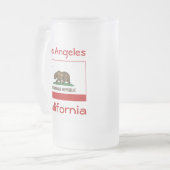 California Flag Map City Tasse (Vorderseite Links)