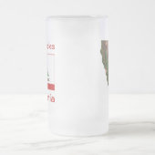 California Flag Map City Tasse (Mittel)