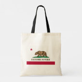 California Flag Mini Tote Bag Tragetasche (Rückseite)