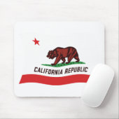 California Flag Mousepad (Mit Mouse)