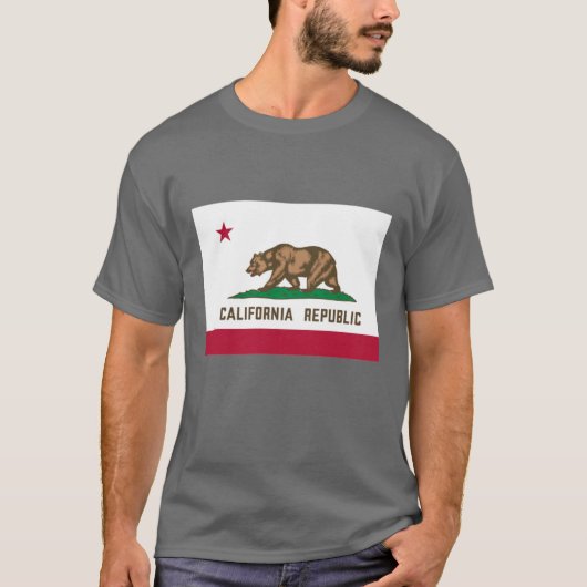 California flag Oversized 2 T-Shirt (Vorderseite)