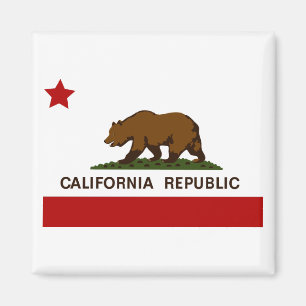 California Flag Patriotic Magnet