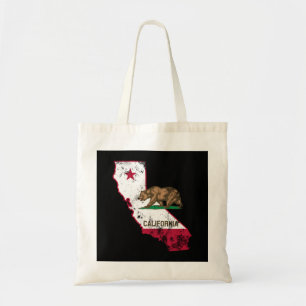 California Flag Patriotic Tragetasche