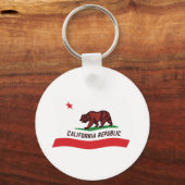 California Flag Schlüsselanhänger (Vorderseite)