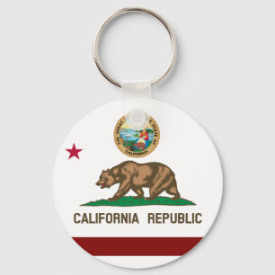 California flag schlüsselanhänger