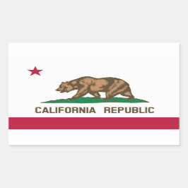 California Flag Sticker