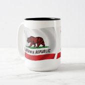California Flag Tasse (Vorderseite Links)