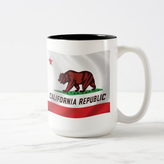 California Flag Tasse (Rechts)