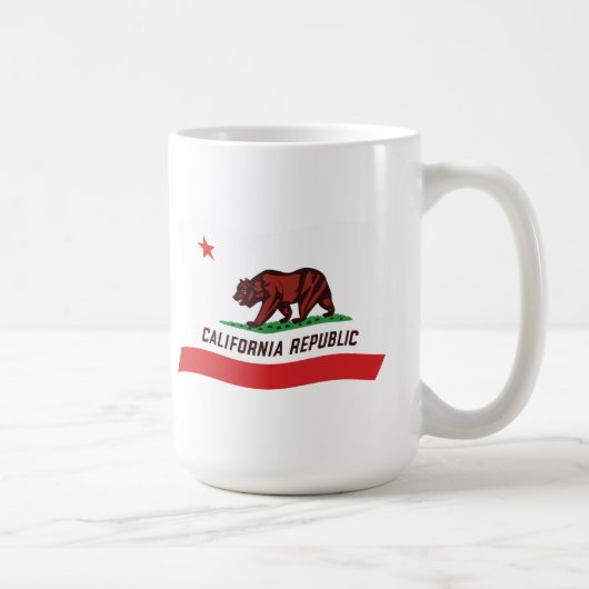 California Flag Tasse (Rechts)