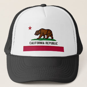 California Flag Truckerkappe