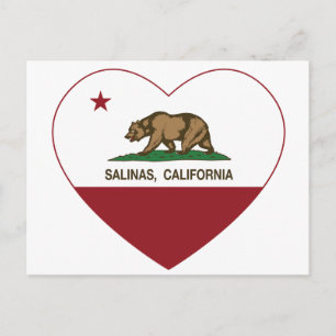 California-Flagge Postkarte