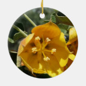 California Flannel Bush Keramikornament (Hinten)