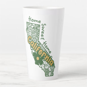 California Floral Doodles Milchtasse